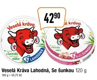TEMPO Veselá Kráva Lahodná, Se šunkou 120 g nabídka