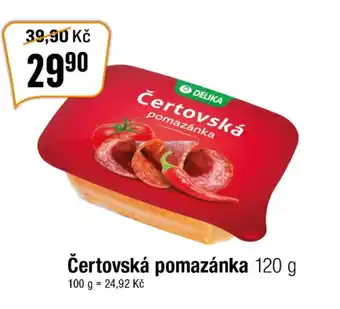 TEMPO Čertovská pomazánka 120 g nabídka