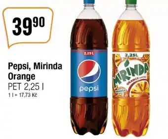 TEMPO Pepsi, Mirinda Orange 2.25L nabídka