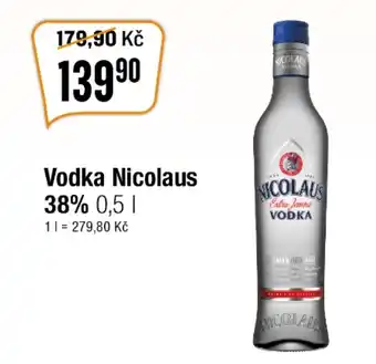 TEMPO Vodka Nicolaus 38% 0.5L nabídka