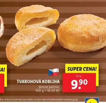 Lidl Tvarohová kobliha nabídka