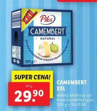 Lidl Camembert xxl nabídka