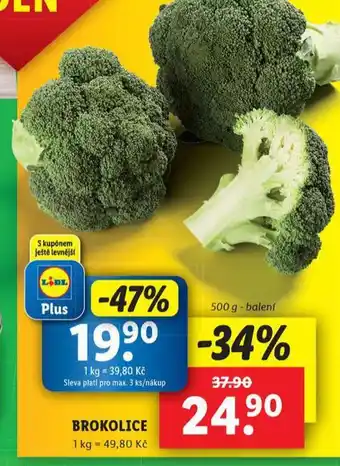 Lidl Brokolice nabídka