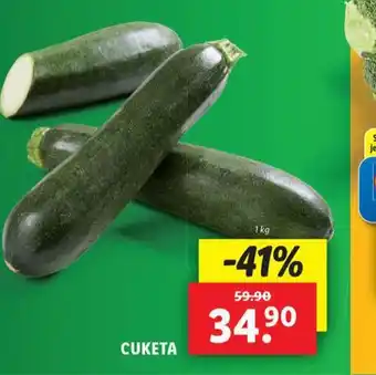 Lidl Cuketa nabídka