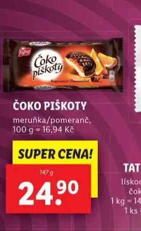 Lidl Čoko piškoty nabídka