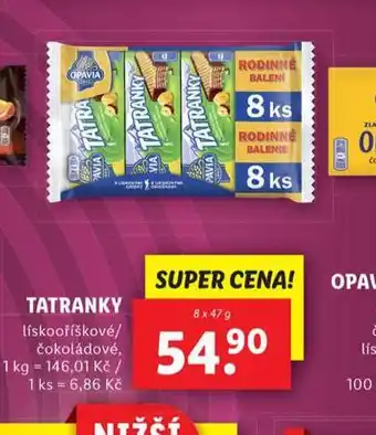 Lidl Tatranky nabídka