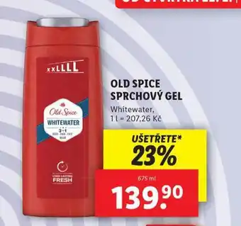 Lidl Old spice sprchový gel nabídka