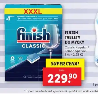 Lidl Finish tablety do myčky nabídka