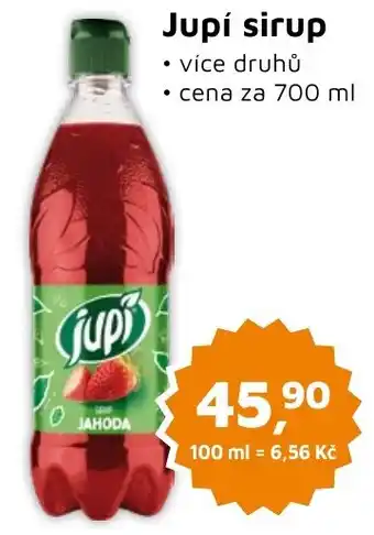 Můjobchod Jupí sirup nabídka