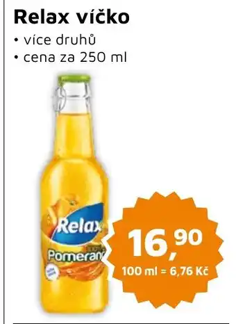 Můjobchod Relax víčko nabídka