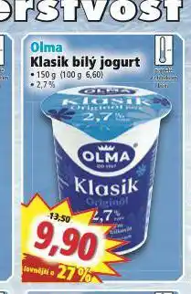 Norma Olma klasik jogurt nabídka