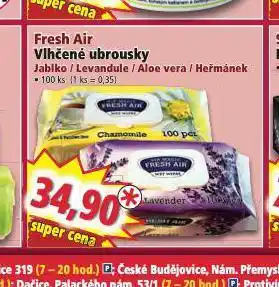 Norma Vlhčené ubrousky nabídka