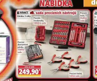 Norma Sada precizních nástrojů nabídka