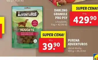 Lidl Purina adventuros nabídka