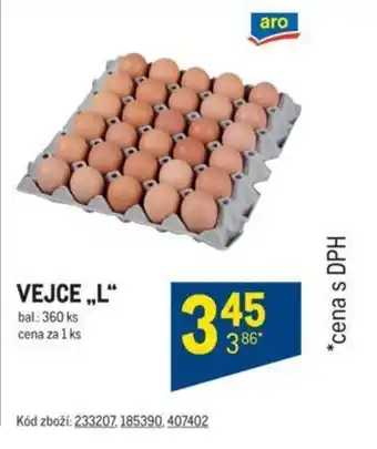 Makro VEJCE ,,L" nabídka