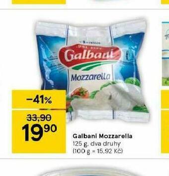 Tesco Mozzarella nabídka