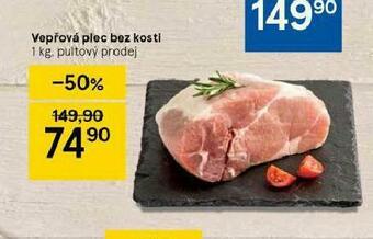 Tesco Vepřová plec bez kosti nabídka
