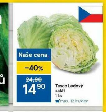 Tesco Ledový salát nabídka