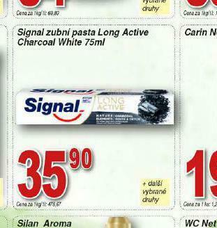 Lidl Signal zubní pasta nabídka