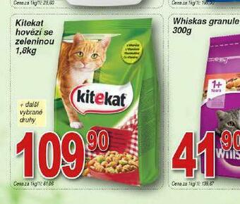 Lidl Kitekat hovězí se zeleninou nabídka