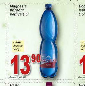 Lidl Magnesia přírodní perlivá nabídka