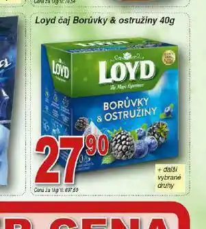 Lidl Loyd čaj nabídka