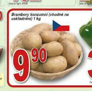 Lidl Brambory konzumní nabídka