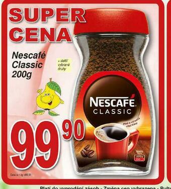 Lidl Nescafé classic nabídka