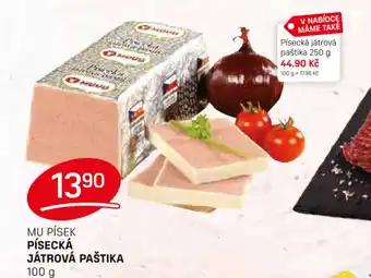 Flop MU PÍSEK PÍSECKÁ JÁTROVÁ PAŠTIKA nabídka