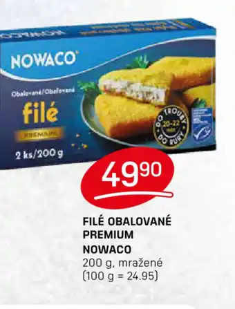 Flop FILÉ OBALOVANÉ PREMIUM NOWACO nabídka