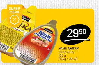 Flop HAMÉ PAŠTIKY nabídka