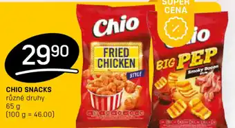 Flop CHIO SNACKS nabídka