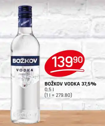 Flop BOŽKOV VODKA 37,5% 0,5L nabídka
