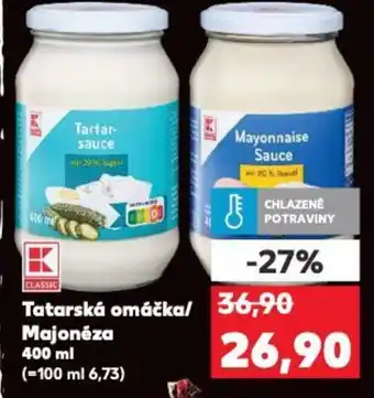 Kaufland Tatarská omáčka/ Majonéza nabídka