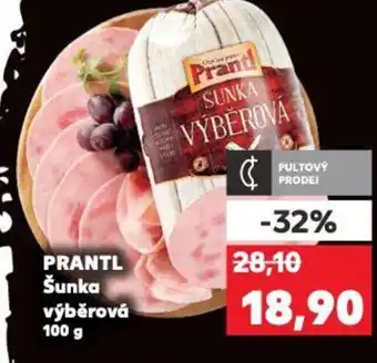 Kaufland PRANTL Šunka výběrová nabídka