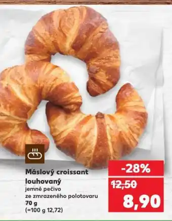 Kaufland Máslový croissant louhovaný nabídka