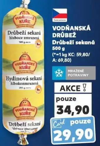 Kaufland VODŇANSKÁ DRŮBEŽ Drůbeží sekaná nabídka
