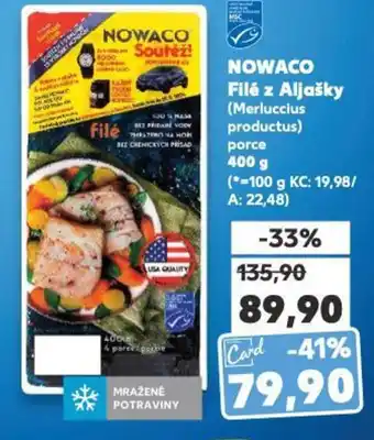 Kaufland NOWACO Filé z Aljašky nabídka