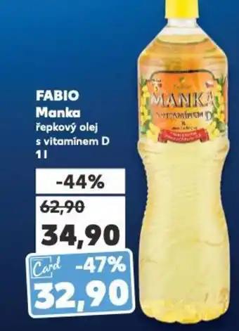 Kaufland FABIO Manka nabídka