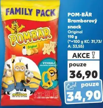 Kaufland POM-BÄR Bramborový snack nabídka