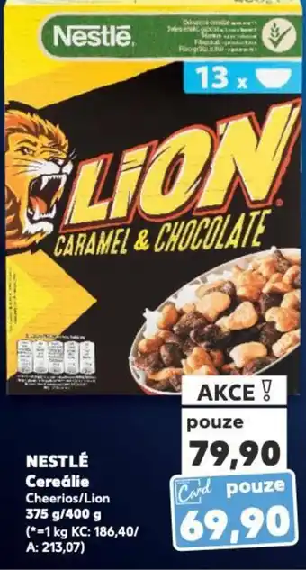 Kaufland NESTLÉ Cereálie nabídka
