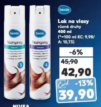 Kaufland Lak na vlasy nabídka