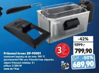 Kaufland Fritovací hrnec DF-F0001 nabídka