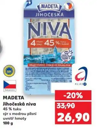 Kaufland MADETA Jihočeská niva nabídka