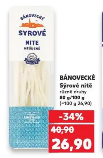 Kaufland Sýrové nitě nabídka