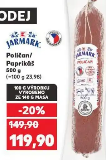 Kaufland Poličan/ Paprikáš 500 g nabídka