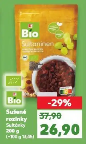 Kaufland Sušené rozinky nabídka