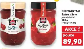Kaufland SCHWARTAU Extra džem nabídka
