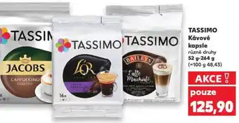 Kaufland TASSIMO Κάνονέ kapsle nabídka