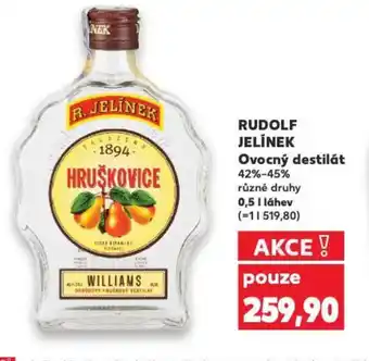 Kaufland RUDOLF JELÍNEK Ovocný destilát nabídka